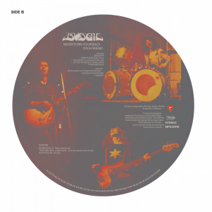 NEVER TURN YOUR BACK ON A FRIEND NP23VPD PICTURE DISC 12″Vinyl - Image 2